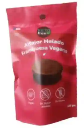 Alfajor Helado Keto Frambuesa (vegano, Sin Gluten) 110g Keto Free