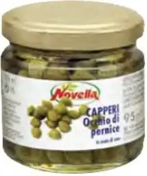 Capperi Occhio Di Pernice (alcaparras Italianas) Novella 106 Ml