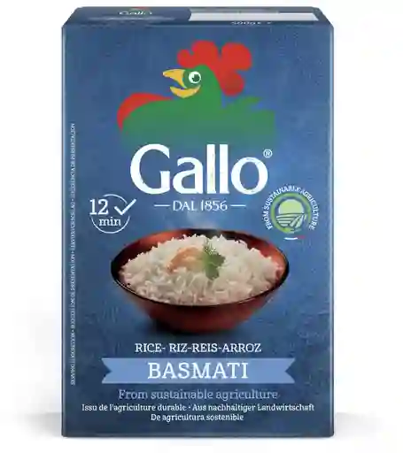 Arroz Basmati Gallo 500g Curtiriso - Italiano