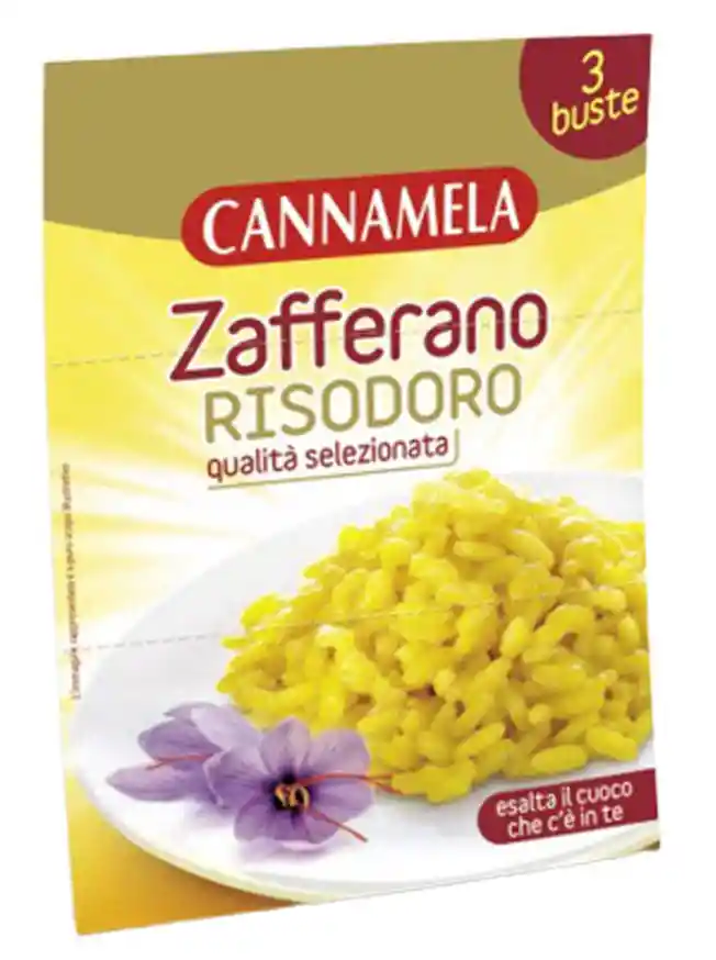 Zafferano Risodoro Cannamela 0.3gr - Azafran 3 Sobres