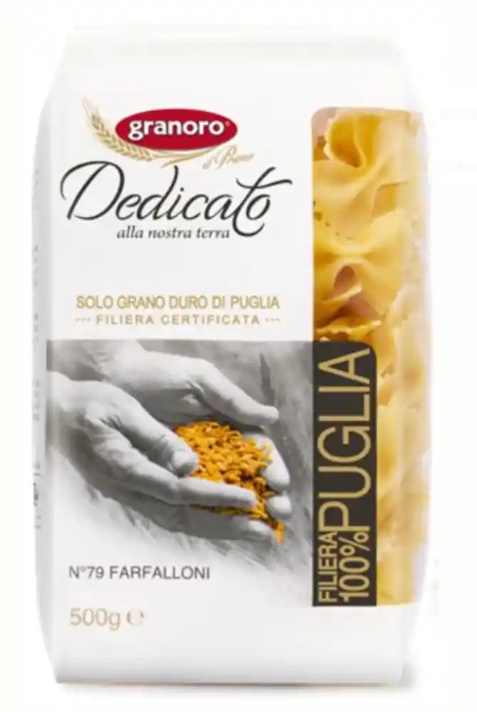 Fideos Corbatitas Farfalloni Nº 79 Granoro 500g