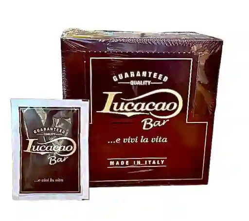 Lucacao Lucaffe - Chocolate En Polvo Lucacao Bar Caja 50 Sobres