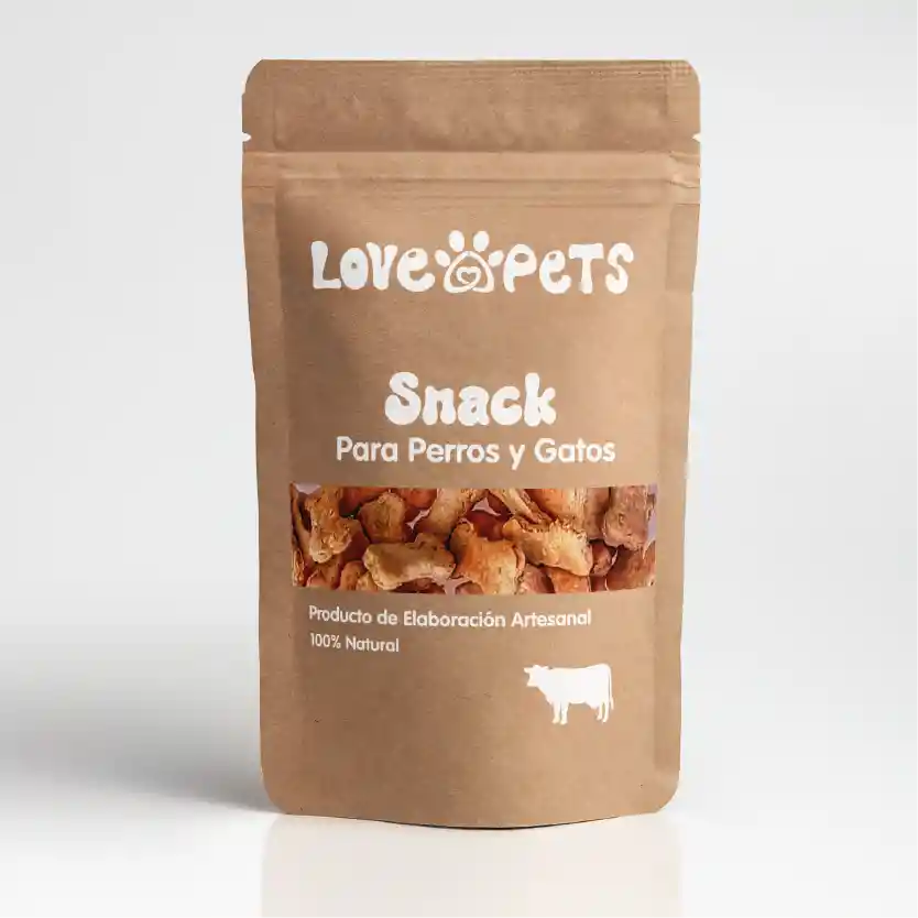 Snack De Carne Vacuna Para Perros Y Gatos