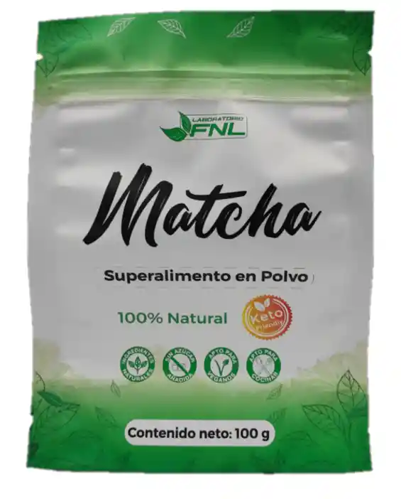 Te Matcha Polvo Laboratorio Fnl 100g