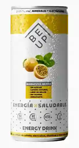 Bebida Energética Natural Maracuyá Limón Be Up 250ml