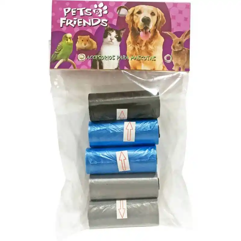 Bolsas Para Desechos De Perros 5 Unidades