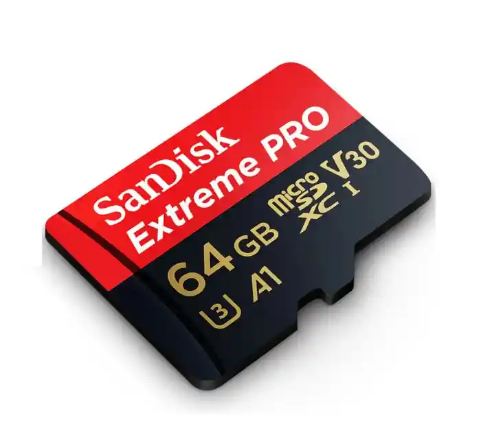 Tarjeta Memoria Micro Sd Sandisk Extreme Pro Original 64 Gb 4k U3 Compatible Go Pro Drones Microsdxc 160 Mb/s (negra) (128gb)