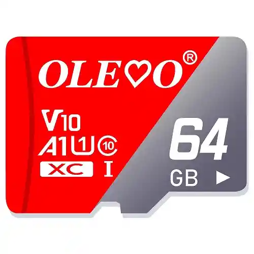 Tarjeta Memoria Micro Sd Olevo 64 Gb Original Nintendo Switch A1, Clase 10, 30 Mb/s (64 Gb)