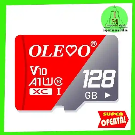 Tarjeta Memoria Micro Sd Olevo 128 Gb Original Compatible Nintendo Switch Go Pro Microsdxc (128gb)