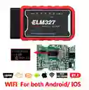 Scanner Automotriz Auto Elm327 Wifi Obd2 Última Versión Nueva Original Para Vehículos Multimarca (rojo)