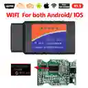 Scanner Automotriz Auto Elm327 Wifi Obd2 Última Versión Nueva Original Para Vehículos Multimarca (rojo)