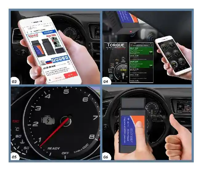 Scanner Automotriz Auto Elm327 Wifi Obd2 Última Versión Nueva Original Para Vehículos Multimarca (rojo)
