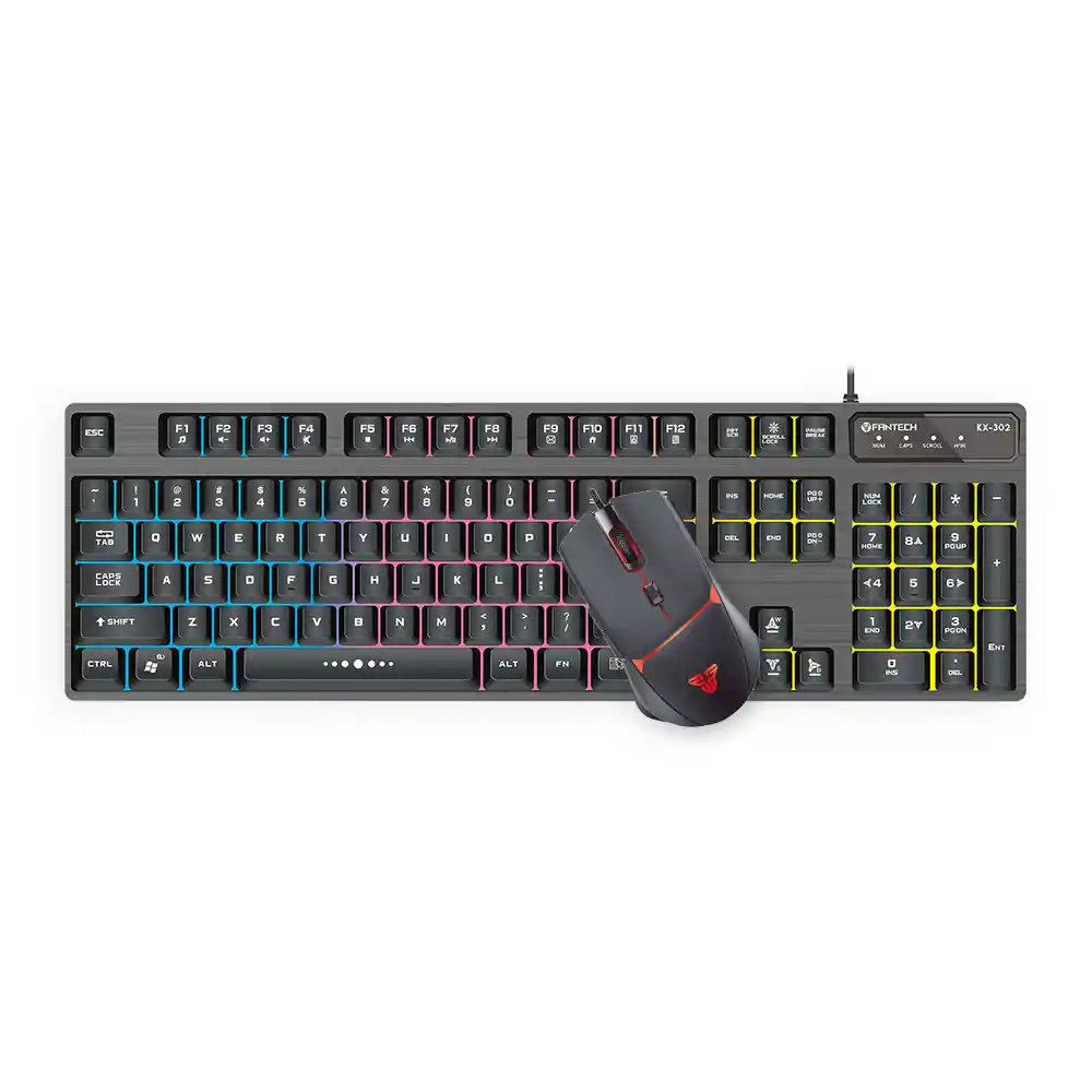 Gamer Teclado Y Mouse Major Kx-302