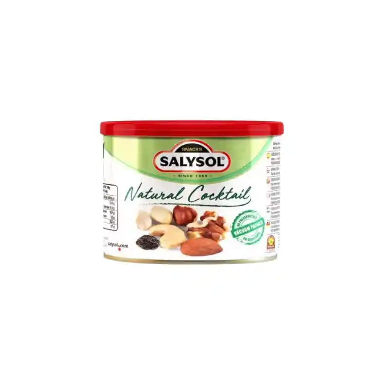 Cocktail Natural De Frutos Secos Premium 250g Salysol