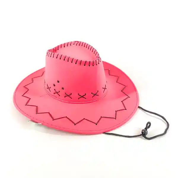 Sombrero Vaquero Fluor Fucsia