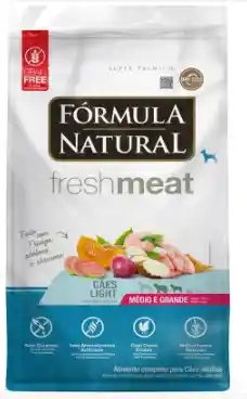 Formula Natural Fresh Meat - Light Perro Adultos Razas Medianas - Pollo, Calabaza Y Curcuma - 2.5 Kg