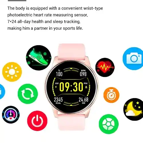 Reloj Inteligente Smartwatch Lige Deportivo Android E Ios Impermeable Bluetooth