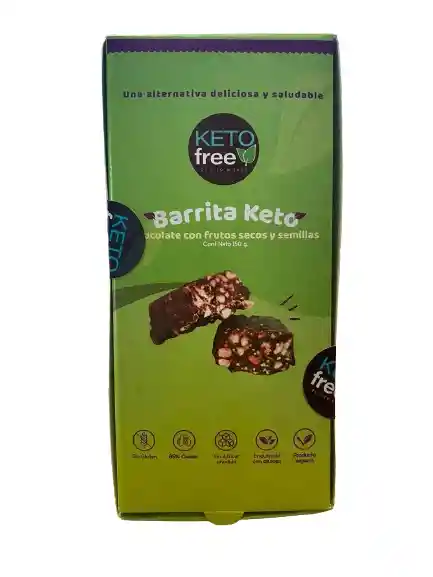 Keto Free - Barritas Keto (vegano, Sin Azúcar O Gluten)