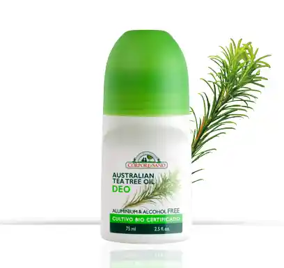 Desodorante Roll-on Con Aceite Del Árbol Del Té Australiano