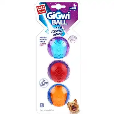 Gigwi - Ball Small - Set De 3 Pelotas Pequeñas Con Sonido