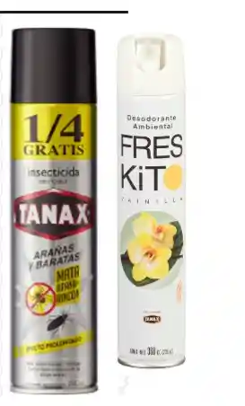 Tanax Pack + 1 Ambiental Fresquito 360cc