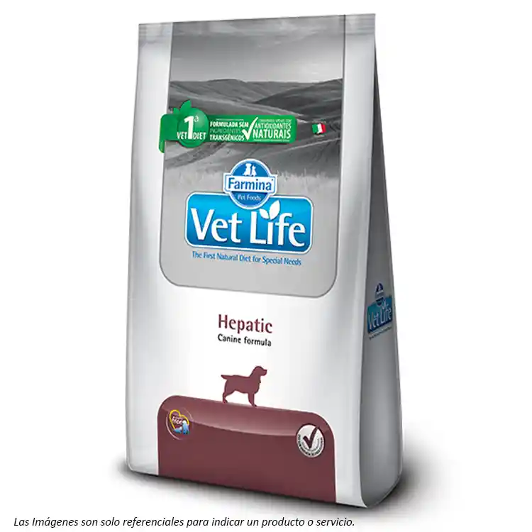 Vetlife Hepatic Canino 2kg Farmina