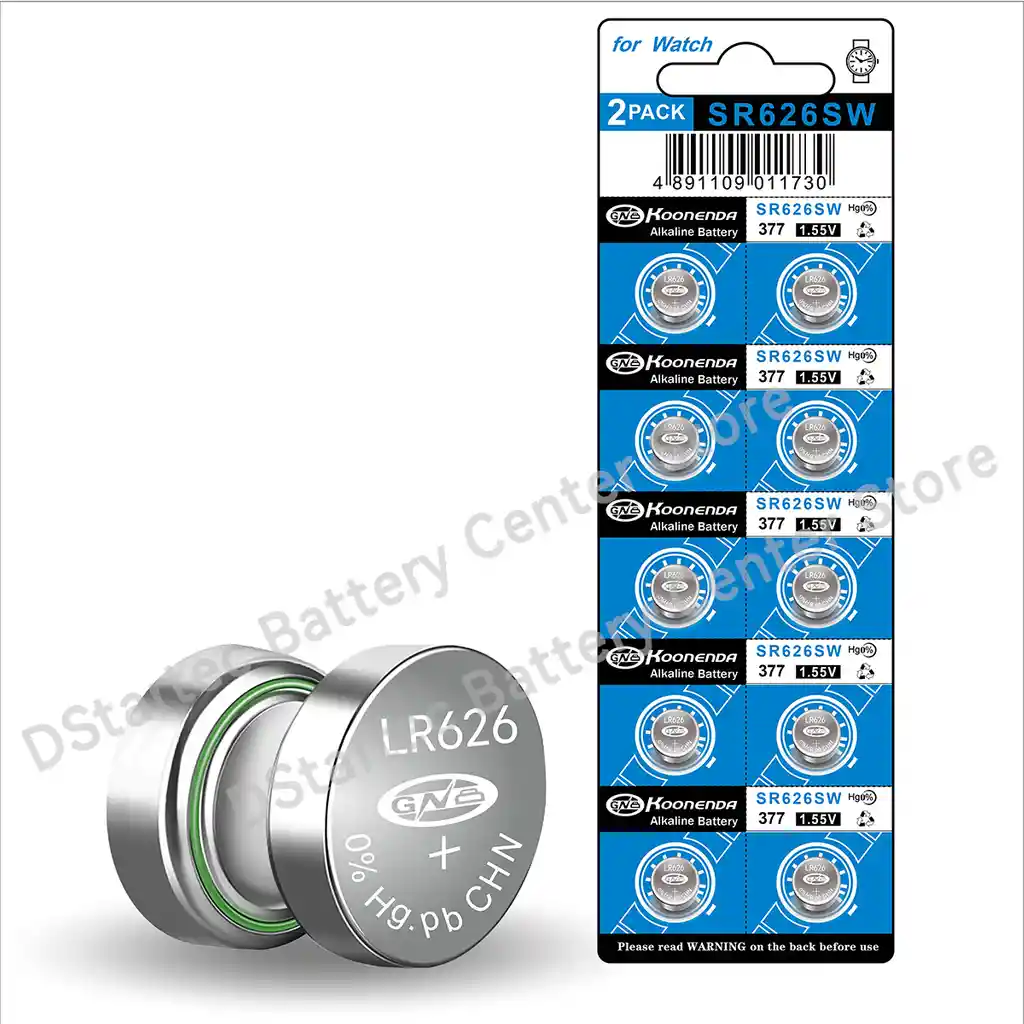 Pilas Para Reloj U Otros Usos Boton Ag4 377a 1,5v Lr626