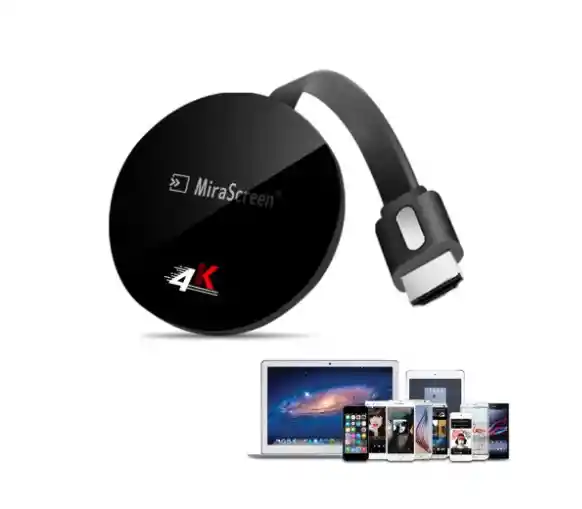 Mirascreen Dongle Original Chromecast G7 Wifi Hdmi 4k Ultra Hd Airplay Tv Duplicador Pantalla Google Stick Bluetooth Inalambrico