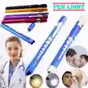 Linterna Tipo Lapiz Regla Led Medica Para Diagnostico Medico Metal Pilas Aaa De Bolsillo Para Ojos