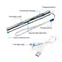 Linterna Tipo Lapiz Led Medica Para Diagnostico Medico Aluminio Recargable De Bolsillo Para Ojos 1 Led