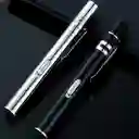 Linterna Tipo Lapiz Led Medica Para Diagnostico 2 En 1 Aluminio Medico Recargable Usb De Bolsillo Para Ojos