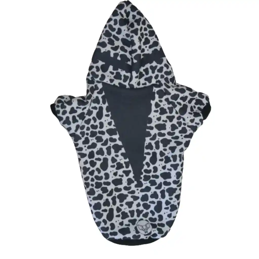 Mr Paolo Glam Poleron Con Gorro Estampado Con Gorro