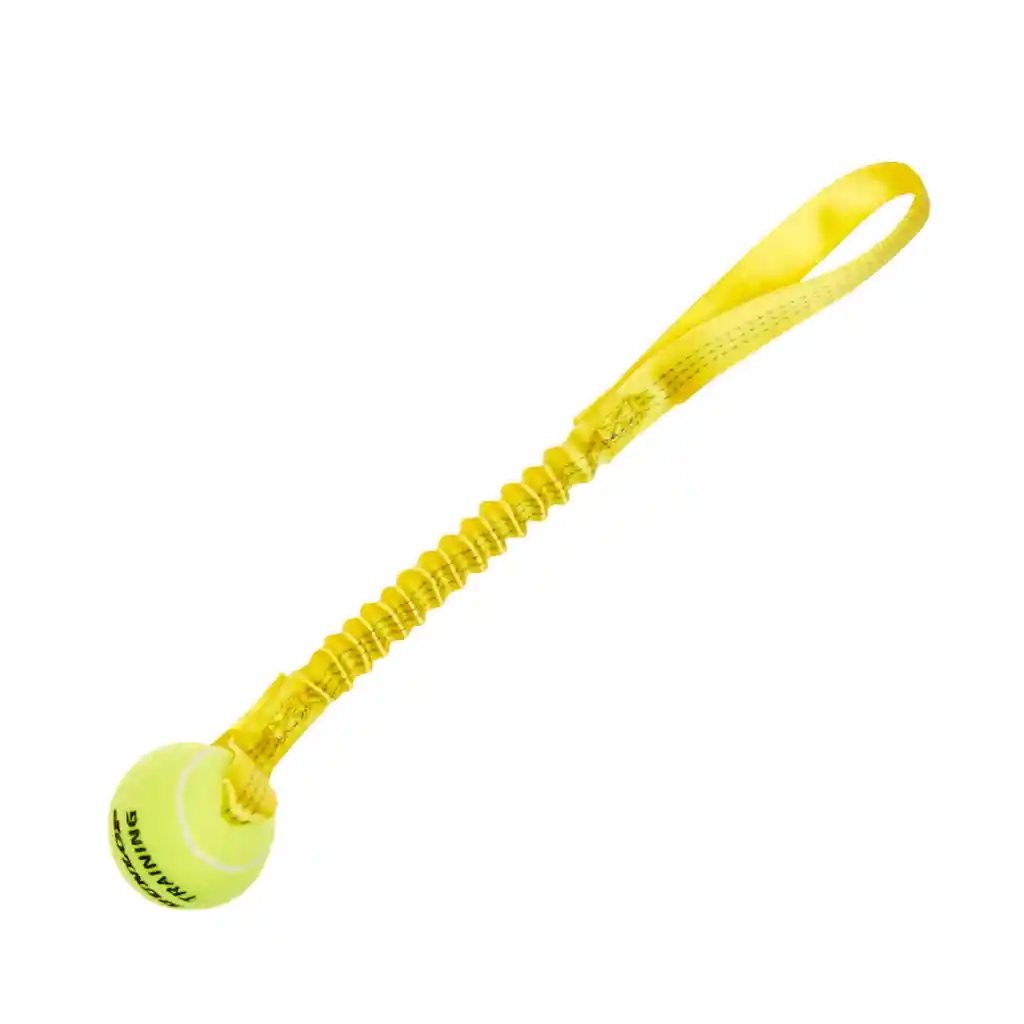 Tug-e-nuff Tennis Ball Bungee Tug Pelota Y Elástico