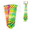 Corbata Impresa Fluor Multicolor Dots 6 Unidades