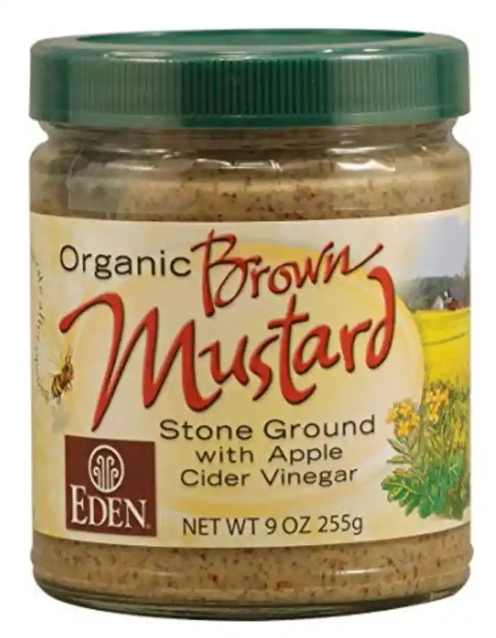 Mostaza Orgánica Eden (brown Mustard) 255g