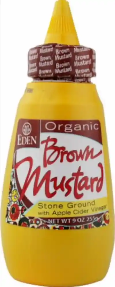 Yellow Mustard (orgánico) Eden 255 Gr