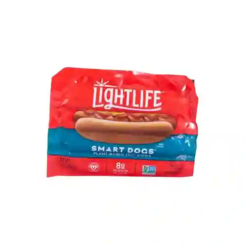 Smart Dogs (hot Dog Vegano) Lightlife 8 Unid 340g