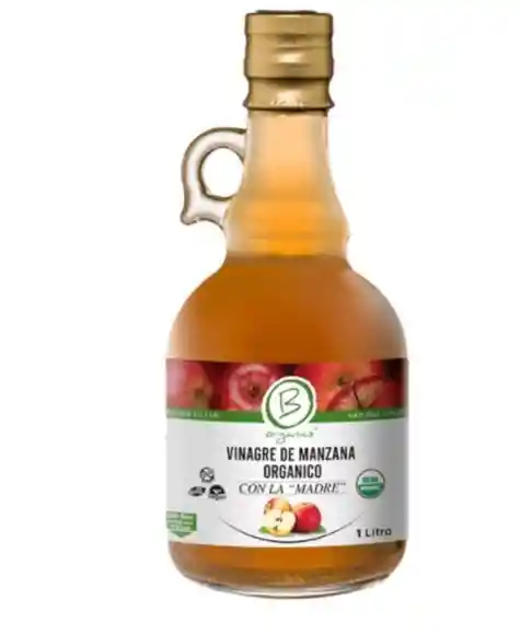 Vinagre De Manzana Con La "madre" (orgánico) B Organics 1lt