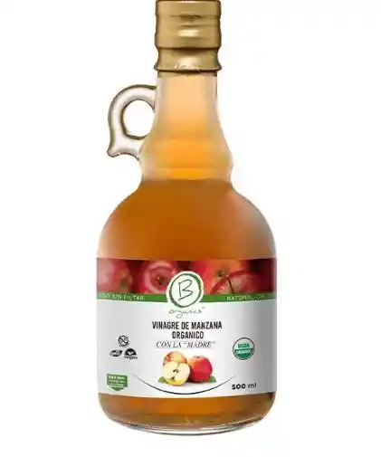 Vinagre Manzana Orgánico Be Organics 500 Ml