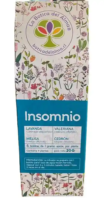 Infusión Mix Insomnio La Botica Del Alma 20g