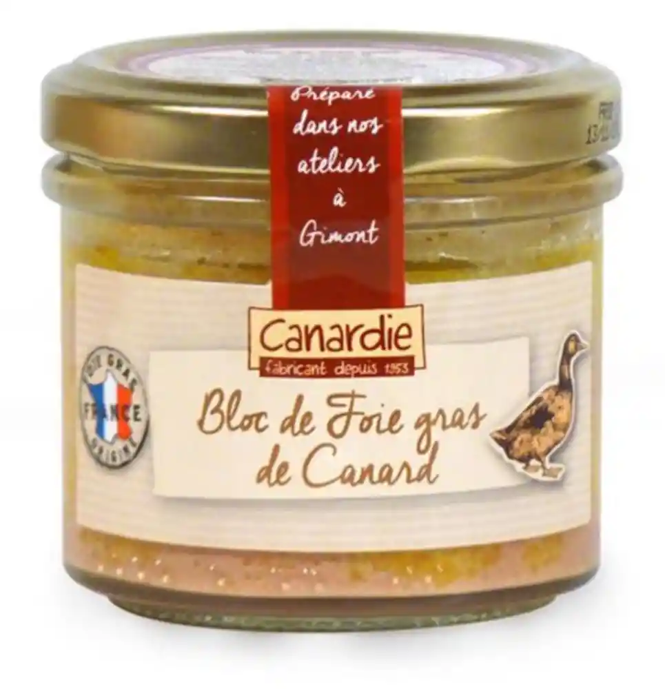 Bloc De Foie Gras De Canard Canardie 130g