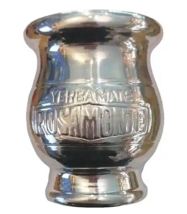 Mate De Madera Enchapado En Aluminio Rosamonte