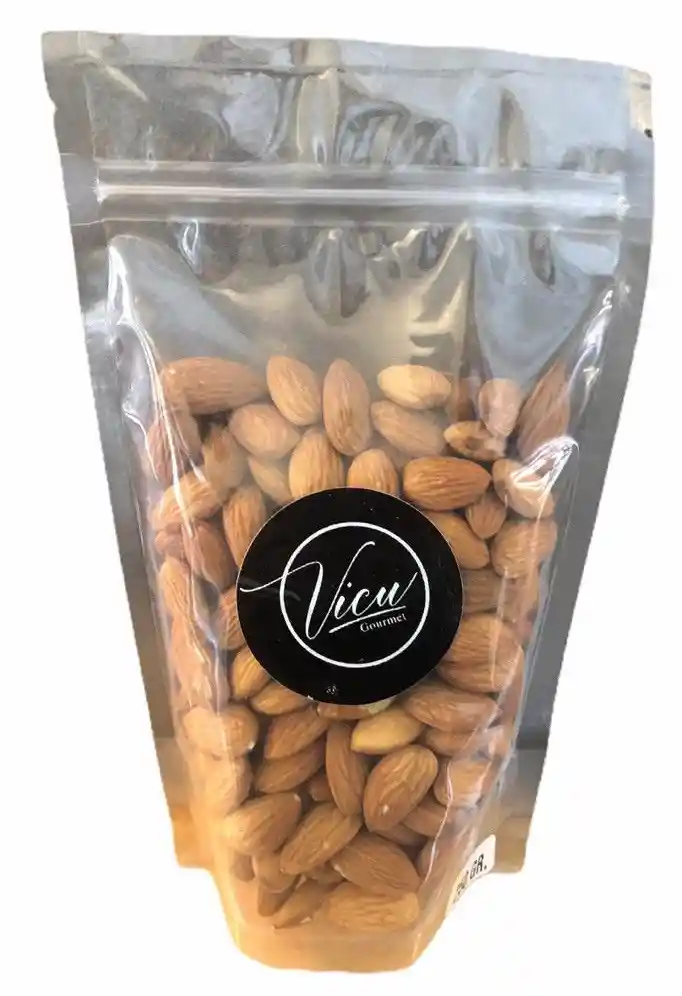 Almendras Sin Sal Natural 200g Vicu Gourmet