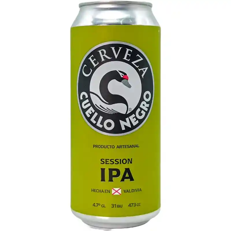 Cerveza Cuello Negro Session Ipa 4,7° En Lata 473cc (unidad)