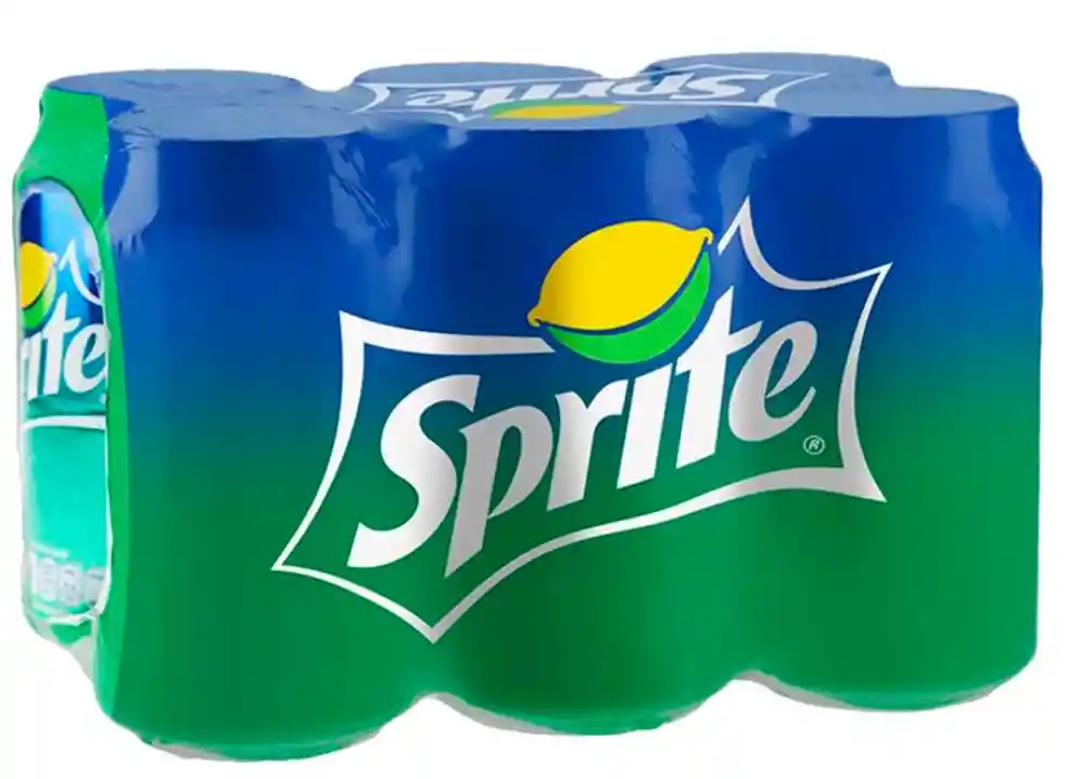 Pack Bebida Sprite 6 Unid. Embotelladora Andina 350cc C/u