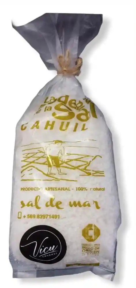 Sal De Mar De Cahuil Vicu Gourmet 1kg