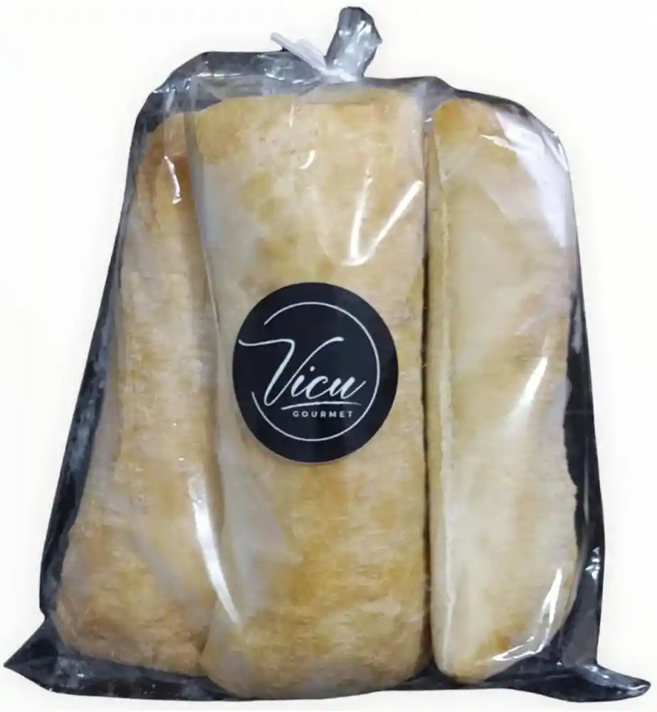 Pan Ciabatta Vicu Gourmet 4 Unid. (pan Masa Madre, Vegano)