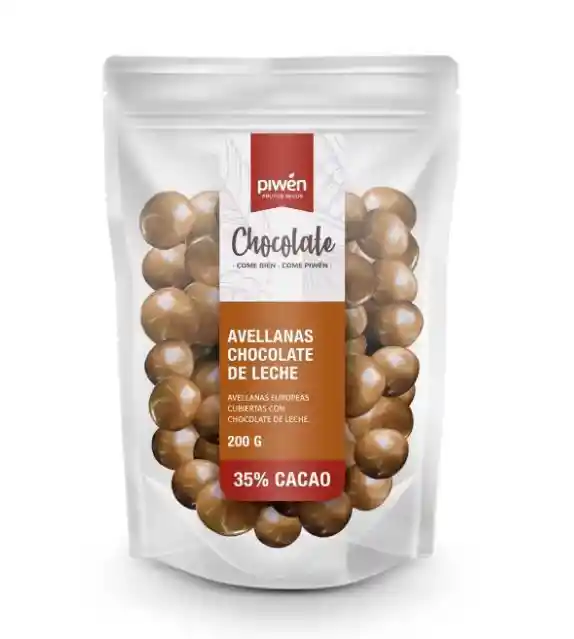 Avellanas Europeas Bañadas En Chocolate Piwen 200g