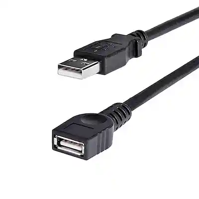 Extension De Cable Usb Generico Con Ferrita 1.80 Mts