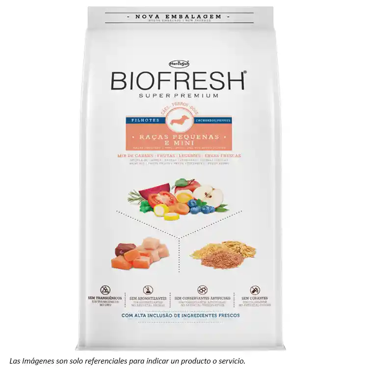 Biofresh Mini Puppy - Cachorros Raza Pequeña 3kg Hercosul